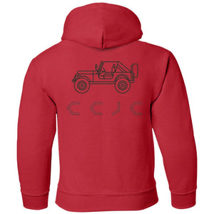 CCJC 2-sided print G185B Gildan Youth Pullover Hoodie