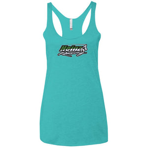 H57 Racing 2-sided print NL6733 Next Level Ladies' Triblend Racerback Tank