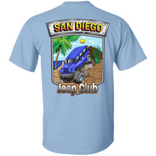 San Diego jeep club 2-sided print 2-sided print G500 Gildan 5.3 oz. T-Shirt