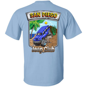 San Diego jeep club 2-sided print 2-sided print G500 Gildan 5.3 oz. T-Shirt