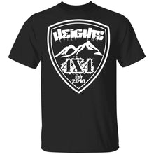 Heights 4x4 crest white logo G500 Gildan 5.3 oz. T-Shirt