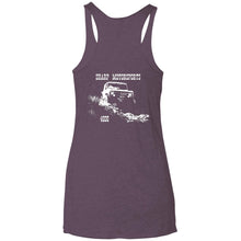 Sharp Motorsports 2-sided print NL6733 Next Level Ladies' Triblend Racerback Tank