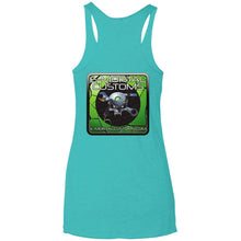 E-Mortal 2-sided print NL6733 Next Level Ladies' Triblend Racerback Tank
