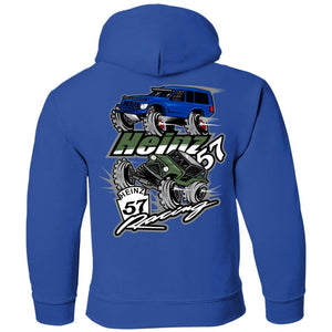 H57 Racing 2-sided print G185B Gildan Youth Pullover Hoodie