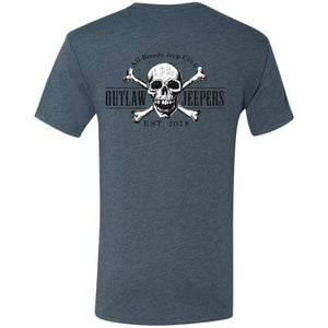 Outlaw Jeepers 2-sided print NL6010 Men's Triblend T-Shirt