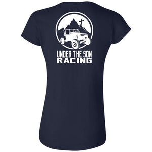 Under The Son Racing 2-sided print G640L Gildan Softstyle Ladies' FITTED T-Shirt