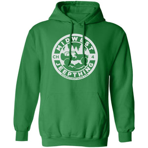 MWJT CH white logo G185 Pullover Hoodie