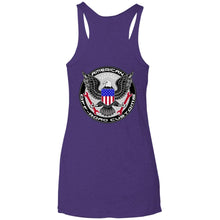 American Off-Road 2-sided print NL6733 Next Level Ladies' Triblend Racerback Tank