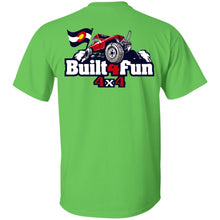 Built4Fun red 2-sided print G500 Gildan 5.3 oz. T-Shirt