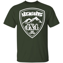 Heights 4x4 crest white logo G500 Gildan 5.3 oz. T-Shirt