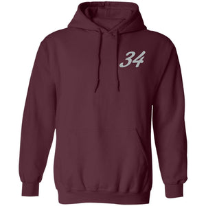 Yeti Motorsports logo 2-sided print G185 Gildan Pullover Hoodie 8 oz.