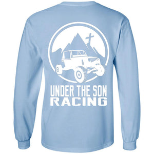 Under The Son Racing 2-sided print G240 Gildan LS Ultra Cotton T-Shirt