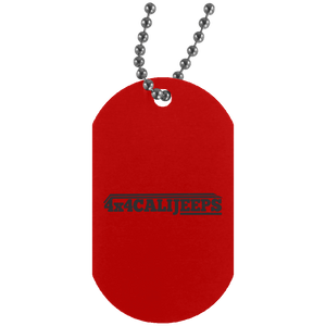 California Jeeps UN4004 Silver Dog Tag