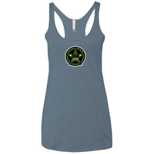 JSK_ Dark Star 2-sided print NL6733 Next Level Ladies' Triblend Racerback Tank