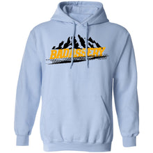 John's 4x4 BADASSERY Mountains 2-sided print G185 Gildan Pullover Hoodie 8 oz.