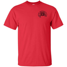 ASJC black logo 2-sided print G200 Gildan Ultra Cotton T-Shirt