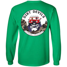 Dirt Devils Jeep Club 2-sided print G240 LS Ultra Cotton T-Shirt