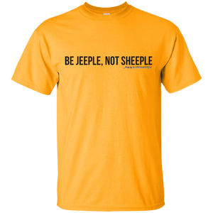 JeepDaddy Be Jeeple Not Sheeple Crew Neck T-Shirt