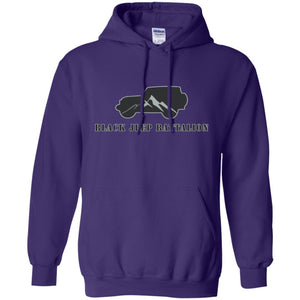 Black Jeep Battalion G185 Gildan Pullover Hoodie 8 oz.