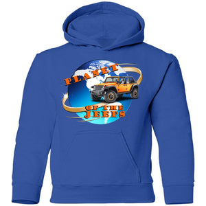 Planet of the Jeeps G185B Gildan Youth Pullover Hoodie