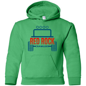 Red Rock Crawlers G185B Gildan Youth Pullover Hoodie