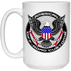 American Offroad 21504 15 oz. White Mug