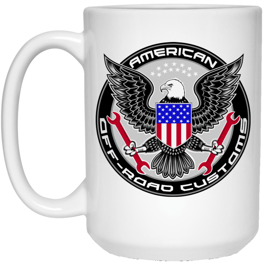 American Offroad 21504 15 oz. White Mug