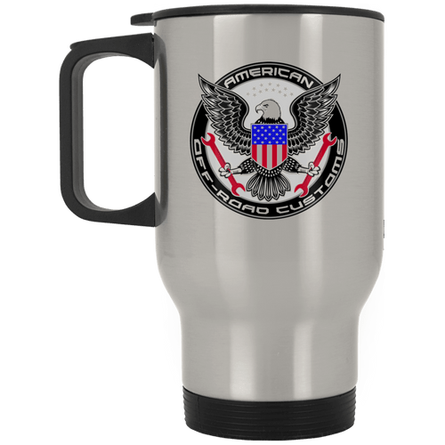 American Offroad XP8400S Silver Stainless Travel Mug