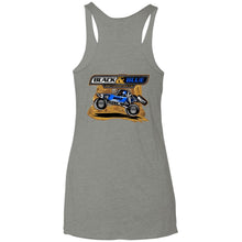 BB&M Team Indiana front 2-sided print NL6733 Next Level Ladies' Triblend Racerback Tank