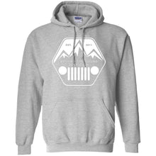 ASJC white logo G185 Gildan Pullover Hoodie 8 oz.