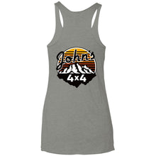 John's 4x4 2-sided print NL6733 Next Level Ladies' Triblend Racerback Tank