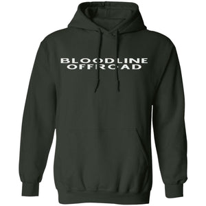 Bloodline Offroad white logo G185 Gildan Pullover Hoodie 8 oz.