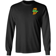 Team Indiana front G240 Gildan LS Ultra Cotton T-Shirt