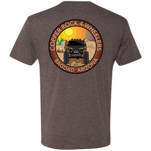 Copper Rock 4-Wheelers 2-sided print NL6010 Men's Triblend T-Shirt