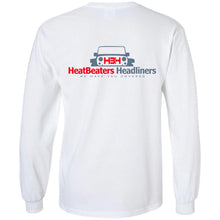 Heatbeaters 2-sided print G240 Gildan LS Ultra Cotton T-Shirt