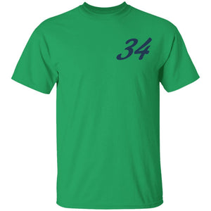 Yeti Motorsports blue logo 2-sided print G500B Gildan Youth 5.3 oz 100% Cotton T-Shirt