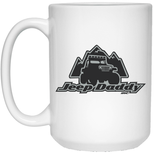 JeepDaddy 15 oz. White Mug