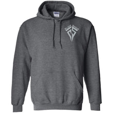 Flop Shop gray logo 2-sided print G185 Gildan Pullover Hoodie 8 oz.