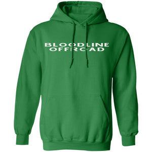 Bloodline Offroad white logo G185 Gildan Pullover Hoodie 8 oz.