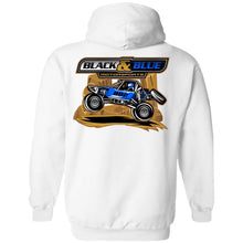 BB&M Team Indiana front 2-sided print G185 Gildan Pullover Hoodie 8 oz.