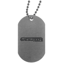 California Jeeps UN4004 Silver Dog Tag