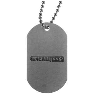California Jeeps UN4004 Silver Dog Tag
