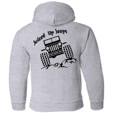 Juiced Up Jeeps G185B Gildan Youth Pullover Hoodie