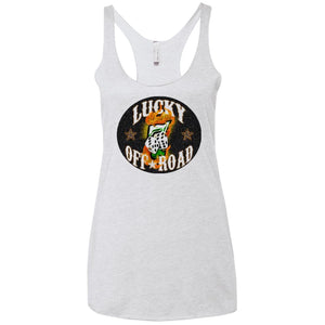 Lucky 7 Offroad NL6733 Next Level Ladies' Triblend Racerback Tank