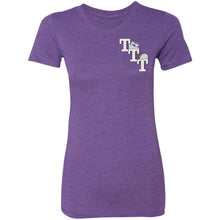 Jeep Paparazzi gray 2-sided print NL6710 Ladies' Triblend T-Shirt