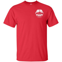ASJC 2-sided print with Freedom flag on back G200 Gildan Ultra Cotton T-Shirt
