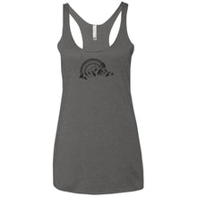 Rockland Rock Crawlers NL6733 Next Level Ladies' Triblend Racerback Tank