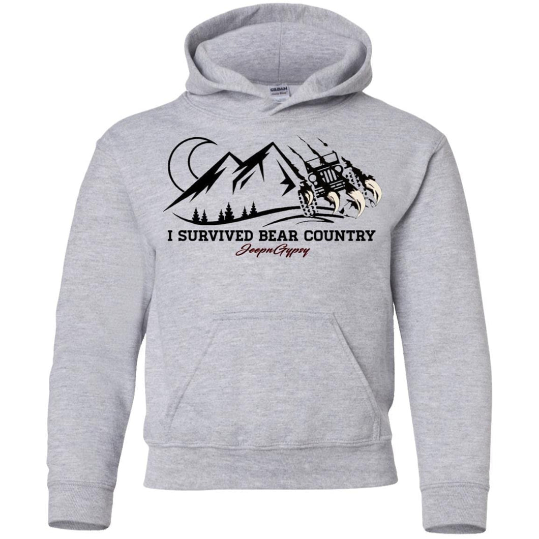 I survived G185B Gildan Youth Pullover Hoodie