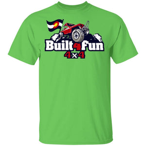 Built4Fun red G500 Gildan 5.3 oz. T-Shirt
