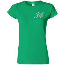 Yeti Motorsports logo 2-sided print G640L Gildan Softstyle Ladies' Fitted T-Shirt